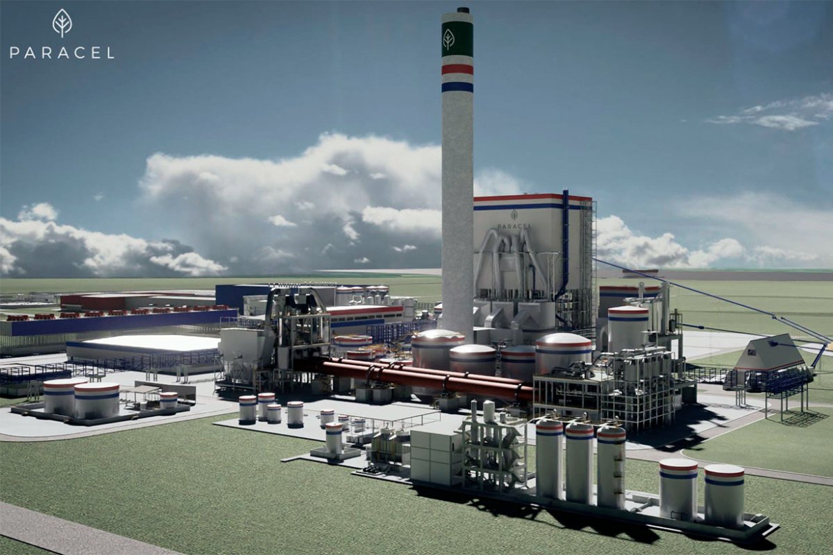 La maqueta de la f&aacute;brica nueva en Paraguay