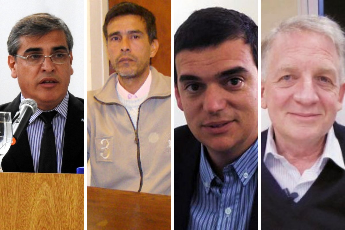 Palacios, Gim&eacute;nez, Cavagna y Casali dan su mirada.