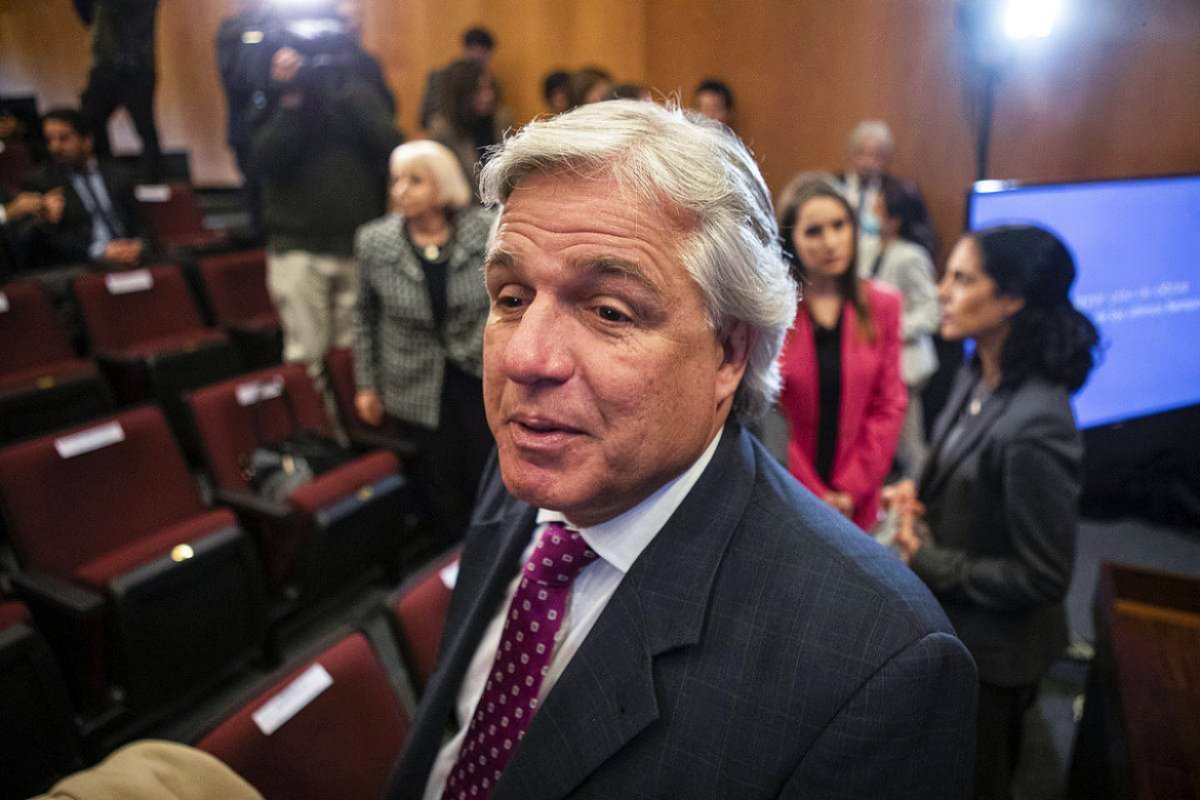 Francisco Bustillo, canciller uruguayo.