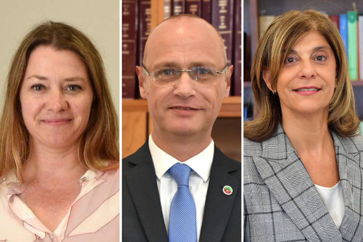 Sala Penal: Schumacher, Portela y Mizawak.