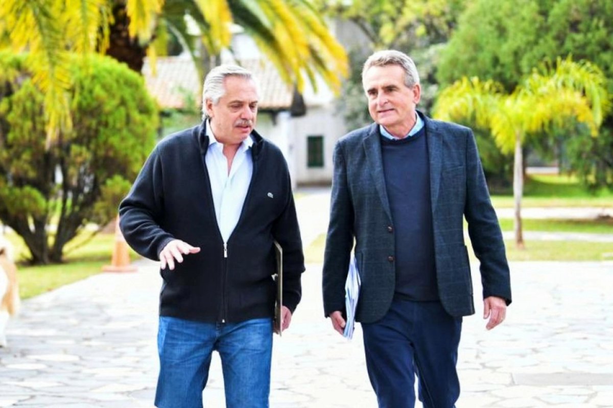 La foto con la que public&oacute; Casaretto.