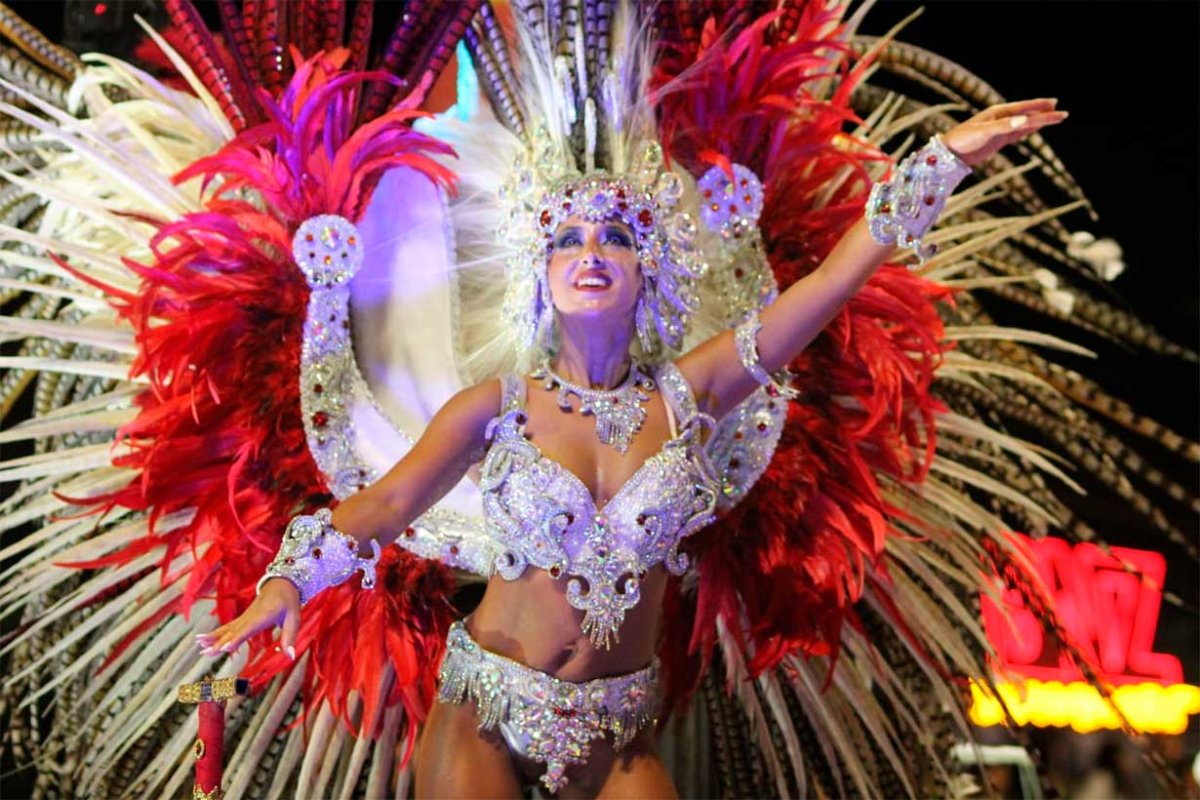 Carla Delgado, reina del carnaval