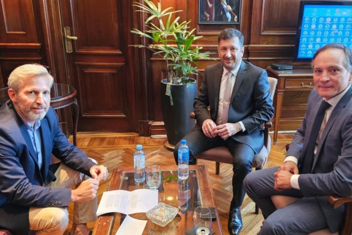 Frigerio, Kueider y Esp&iacute;nola.