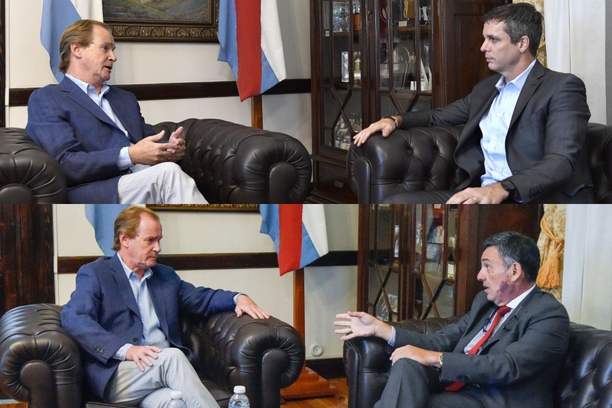 Las reuniones de Bordet con Cresto y Oliva.