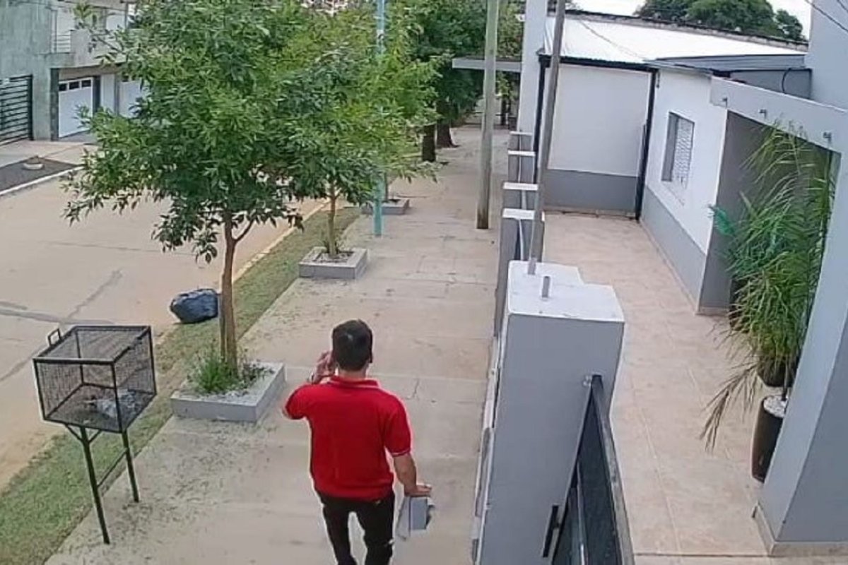 Registro de c&aacute;mara de seguridad.