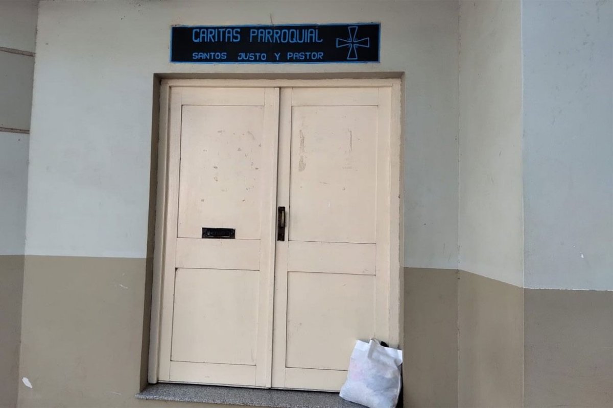 C&aacute;ritas de la parroquia Santos Justo y Pastor.