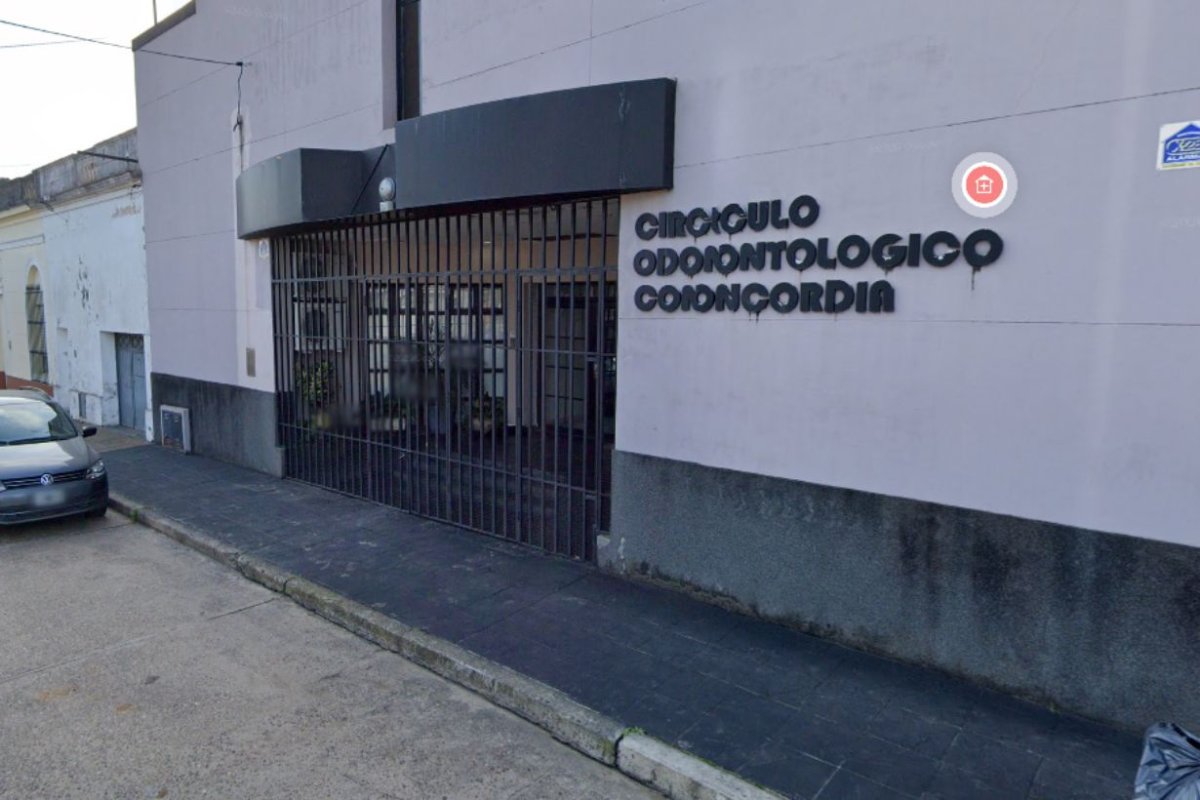 C&iacute;rculo odont&oacute;logico de Concordia, en Espino 228.