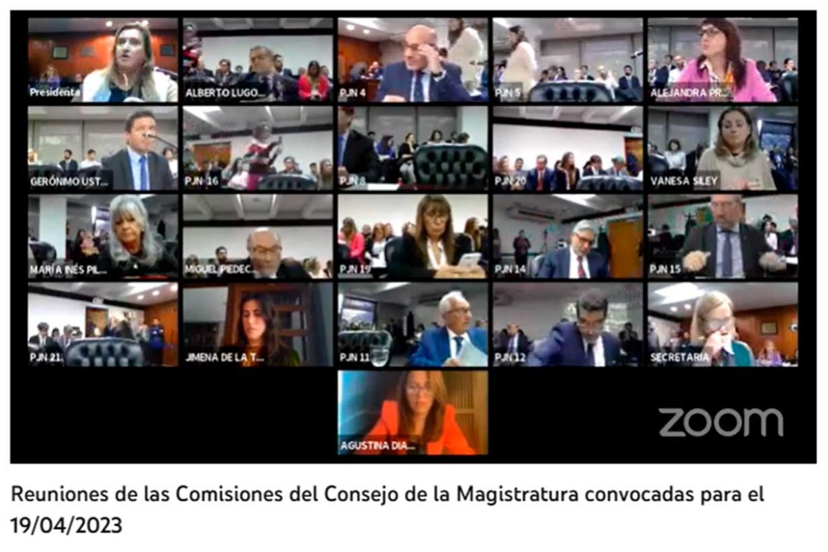 Modelo: el CM de Naci&oacute;n transmite en vivo