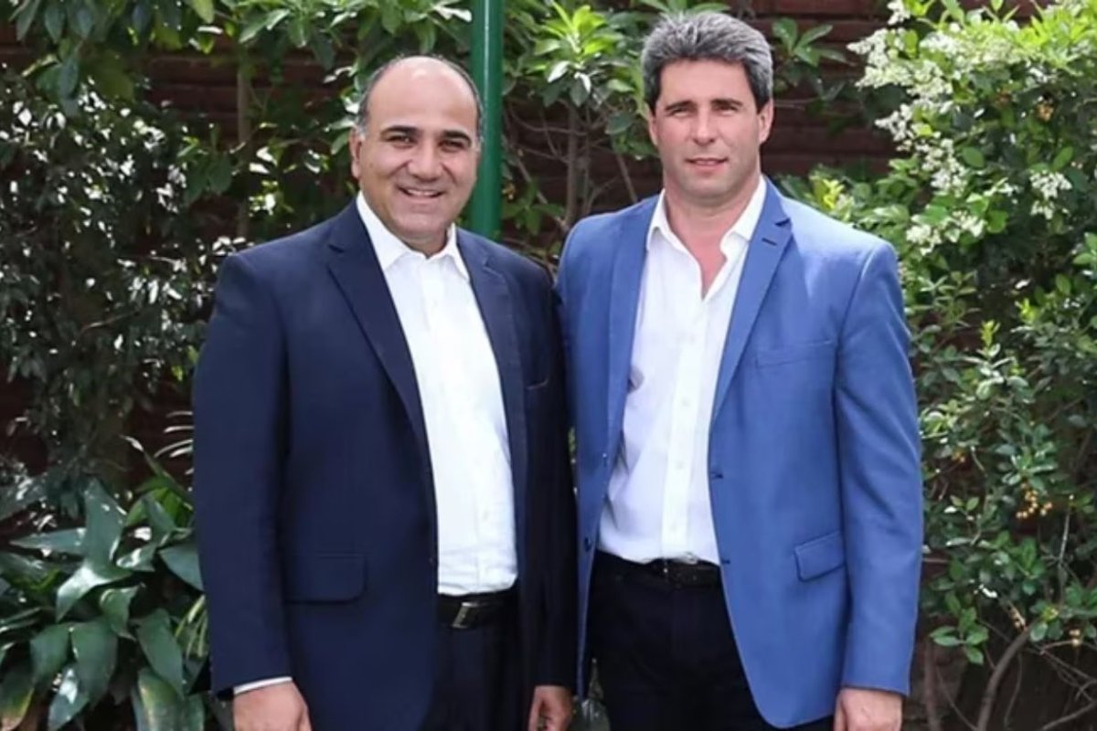 Juan Manzur (Tucum&aacute;n) y Sergio U&ntilde;ac (San Juan)