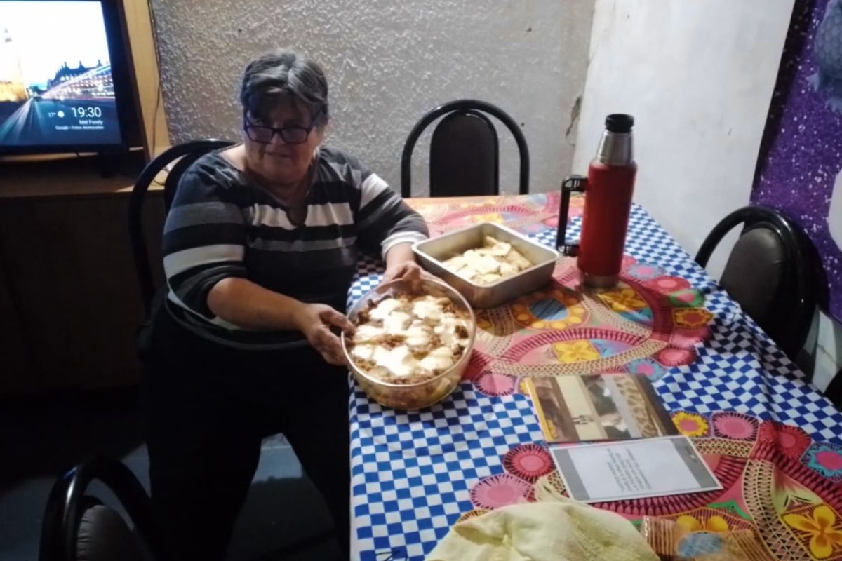 Misi&oacute;n cumplida y felicidad para Mabel.