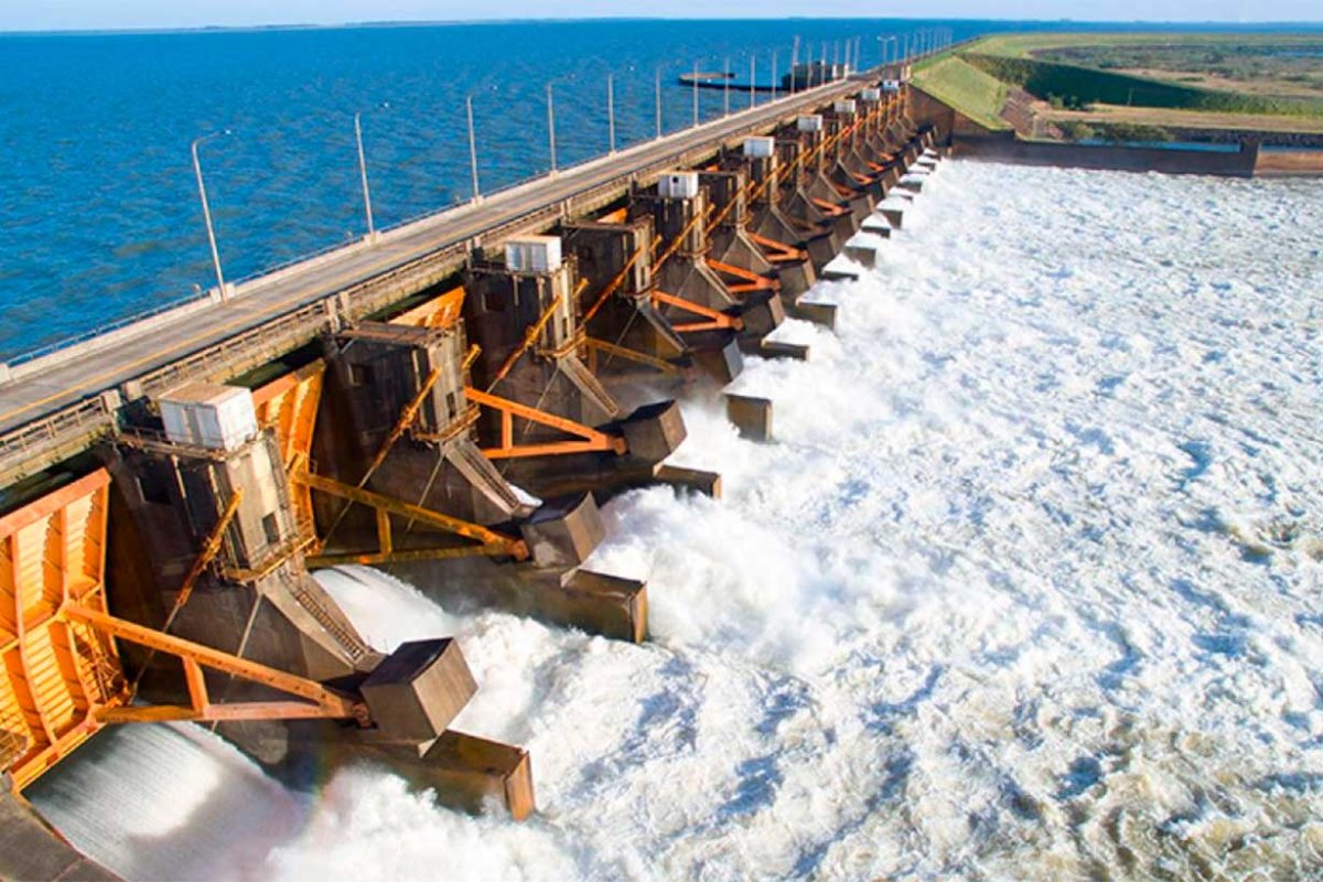 Yacyreta, la represa sobre el r&iacute;o Paran&aacute;