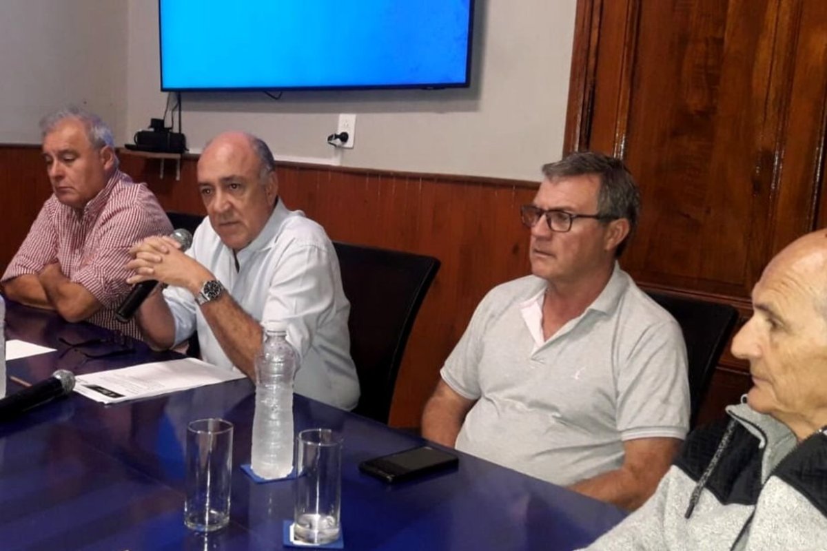 Julio Larrocca, presidente de la Liga.