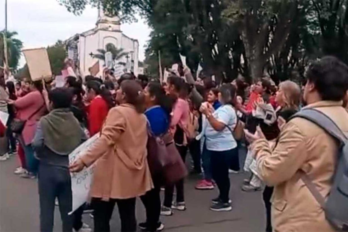Reclamaron justicia frente a la polic&iacute;a
