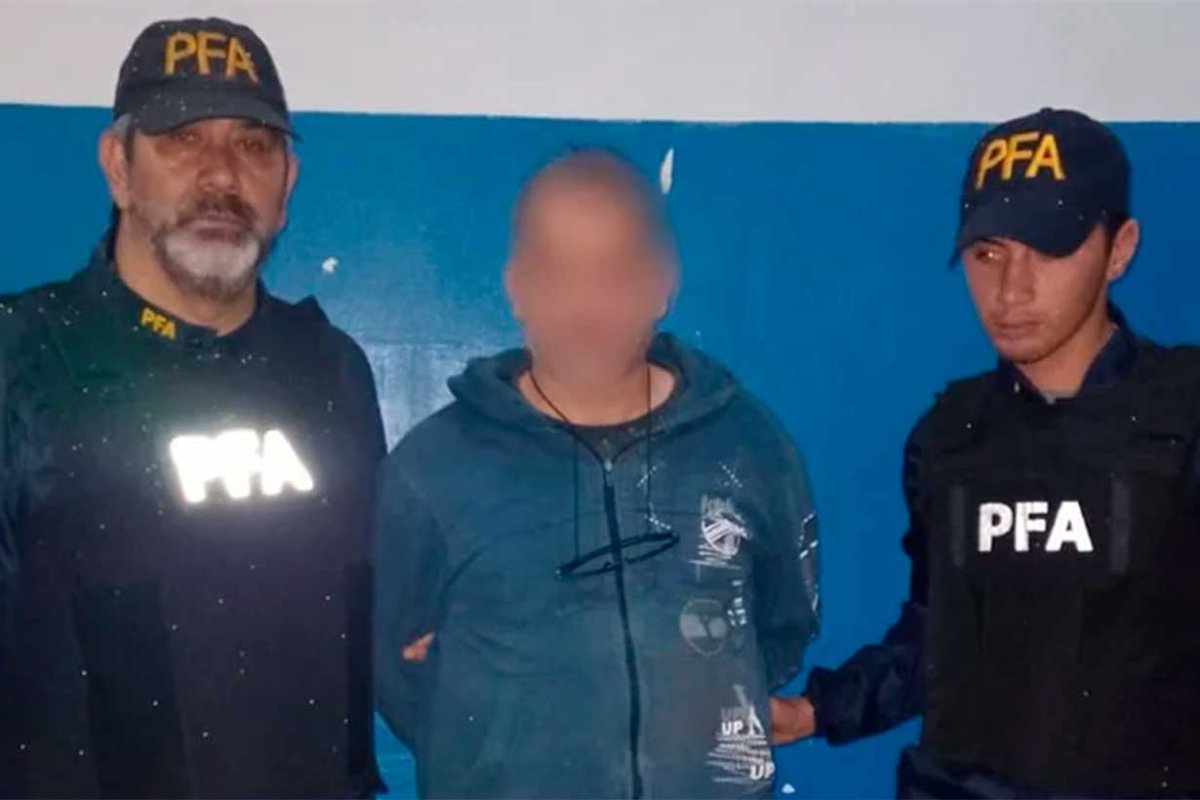 La imagen pixelada difundida desde Corrientes