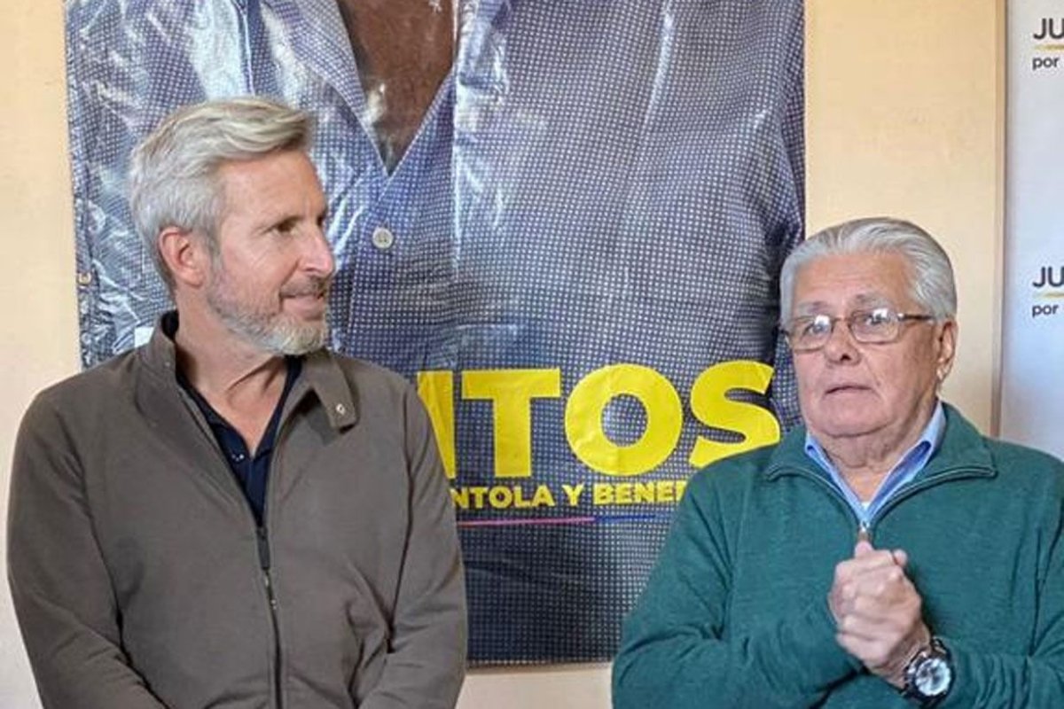 Rogelio Frigerio y An&iacute;bal Richard.