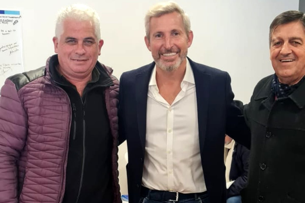 De izq a der: Yarcho, Frigerio y Galarza