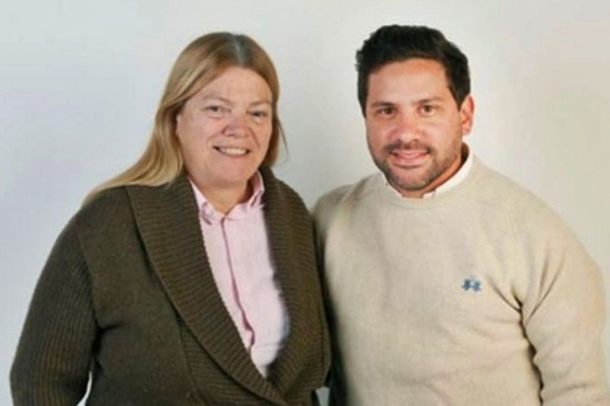 Mar&iacute;a Rosa Piedra Buena y Leandro Lapiduz.