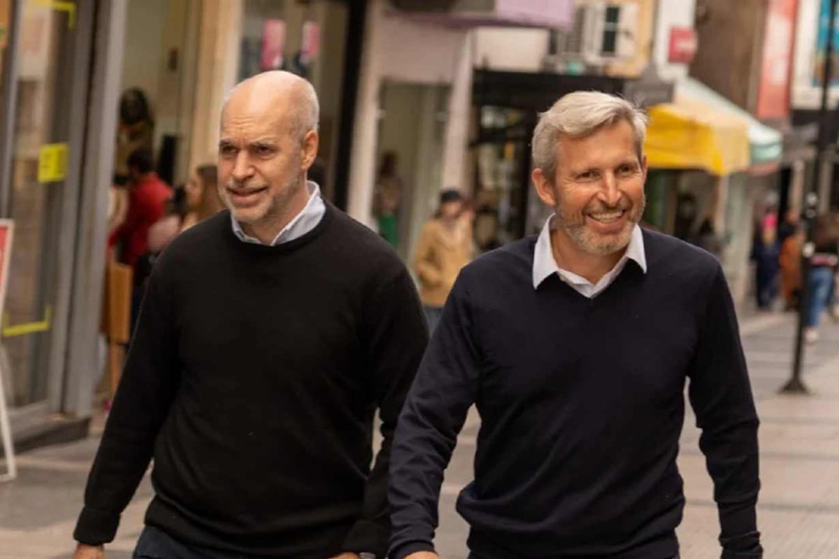 Larreta y Frigerio en Paran&aacute;.
