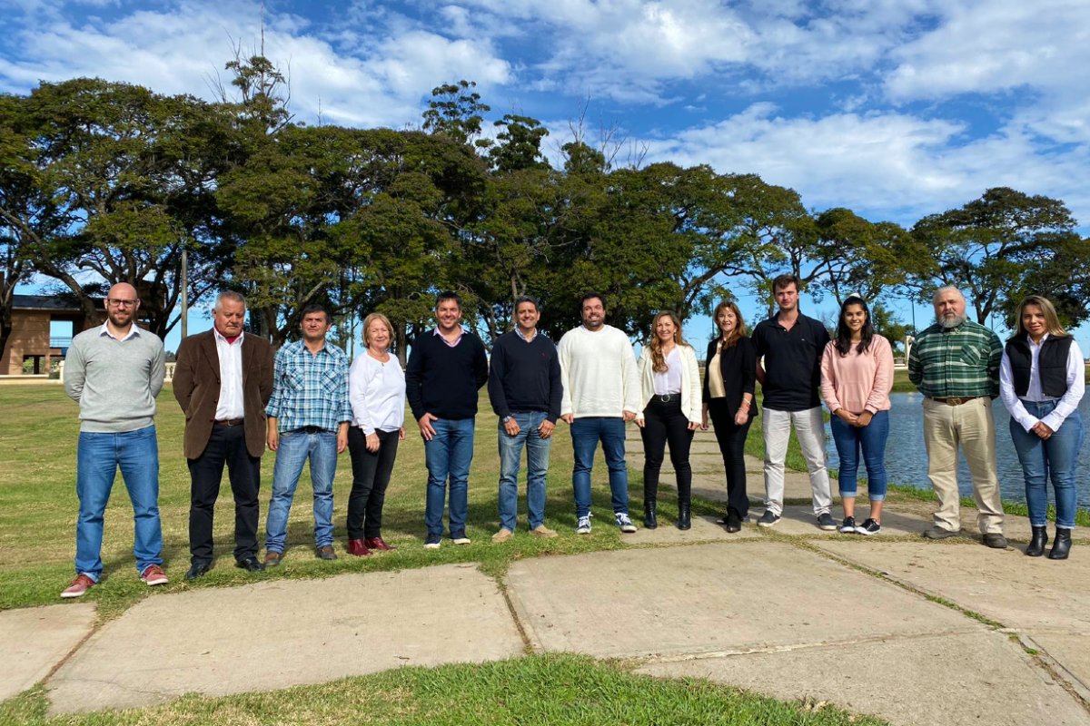 Los precandidatos de MID Concordia.