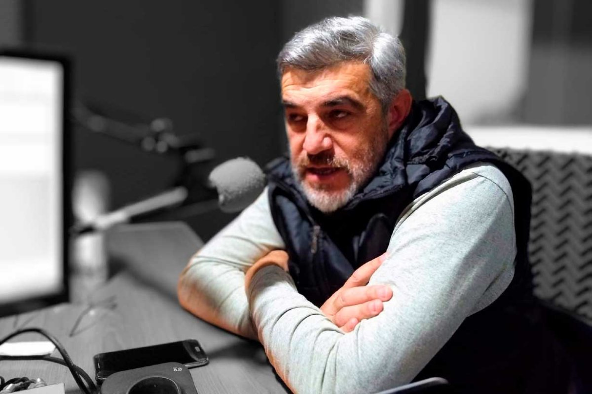 Jos&eacute;, en su &uacute;ltima visita a O&iacute;d Mortales Radio