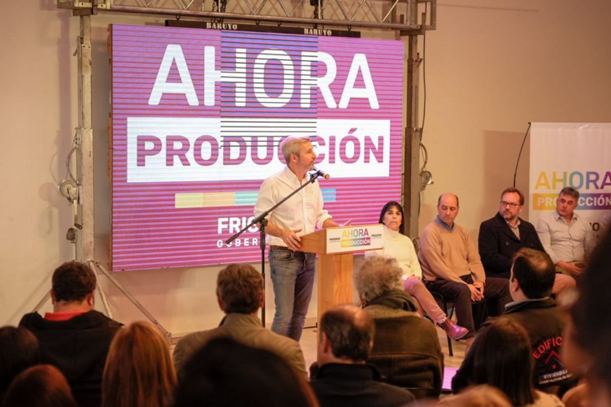 Frigerio de campa&ntilde;a en Concordia.