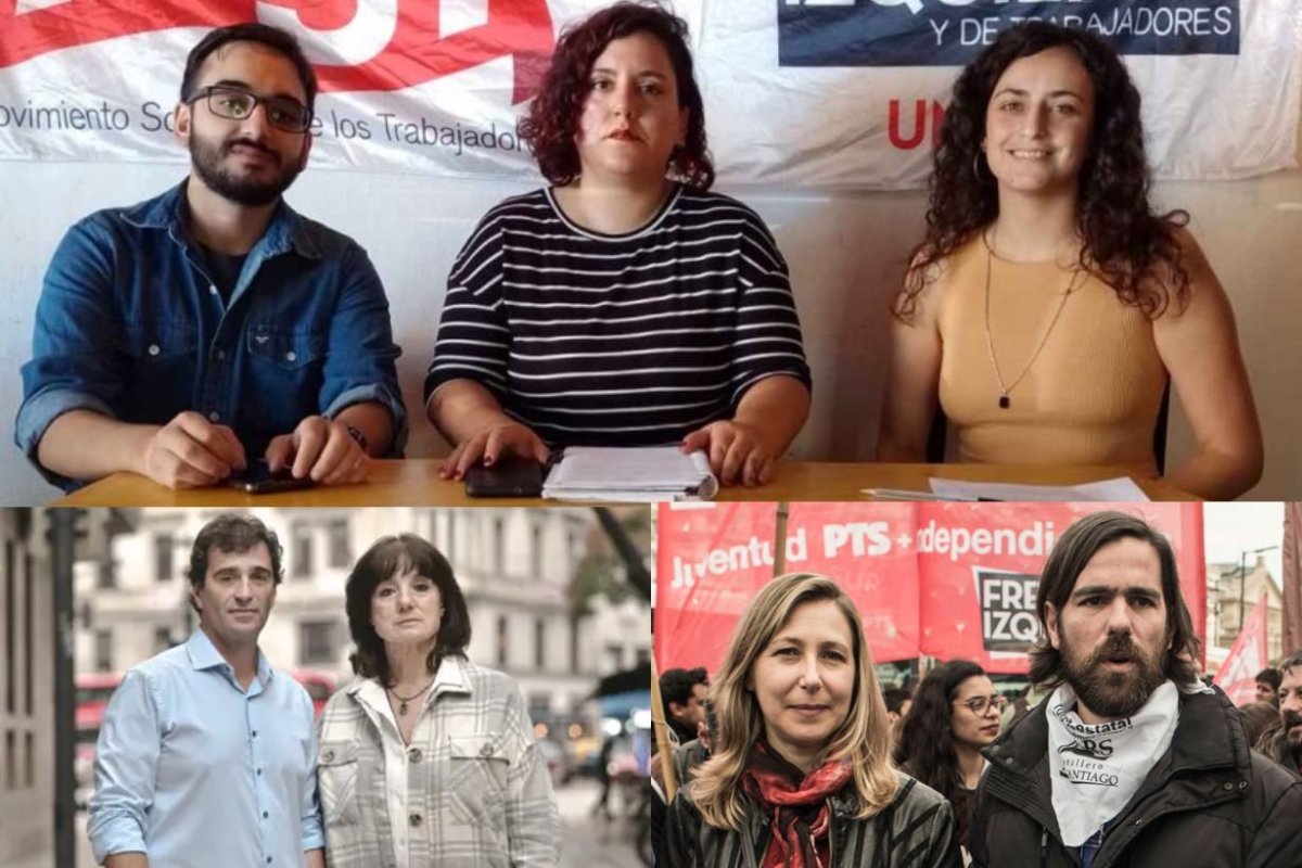 La lista provincial y las dos f&oacute;rmulas nacionales.