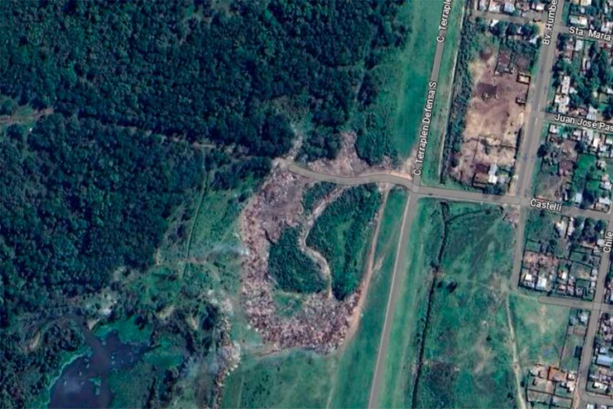 Castelli al fondo, la zona del nuevo hallazgo