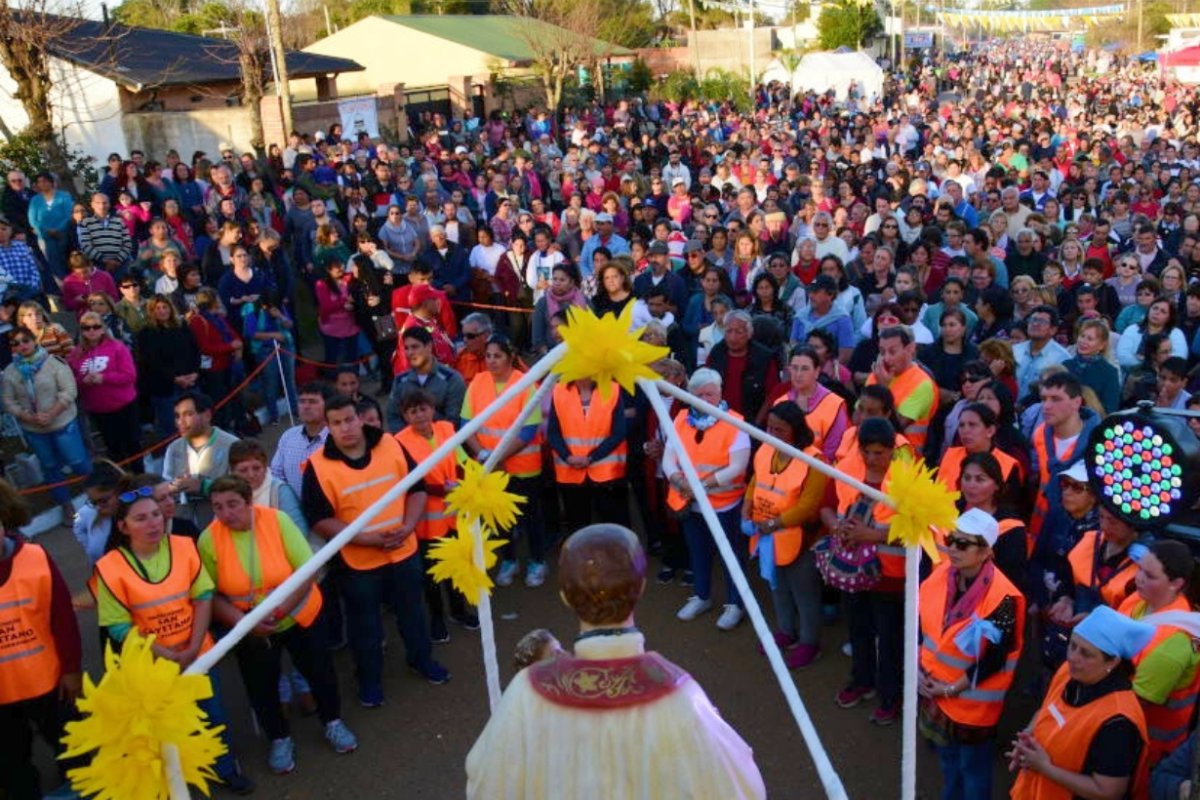 San Cayetano recibe a miles de fieles cada a&ntilde;o.