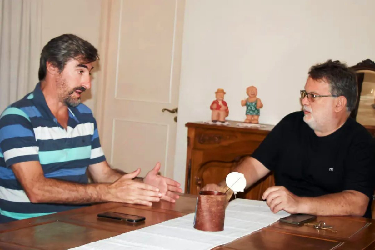 La foto del posteo de Francolini.