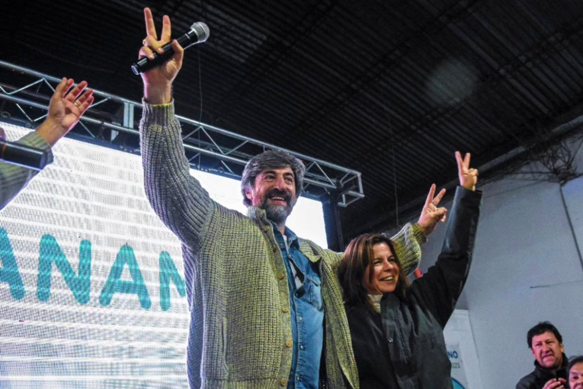 Giano Leiva, festjaron en la madrugada del lunes.