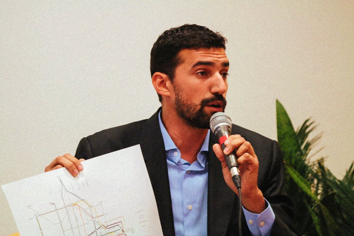Armando S&aacute;nchez, candidato a intendente.