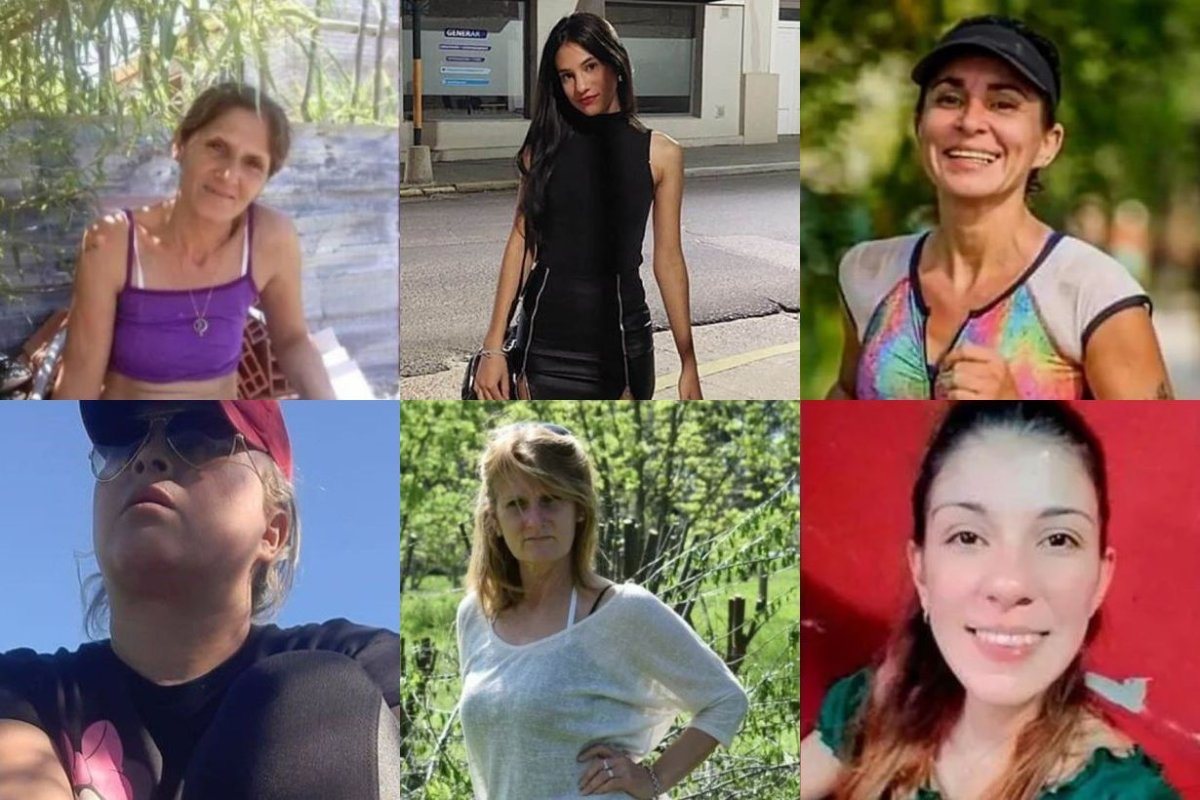 Las v&iacute;ctimas de femicidios en Entre R&iacute;os en 2023.