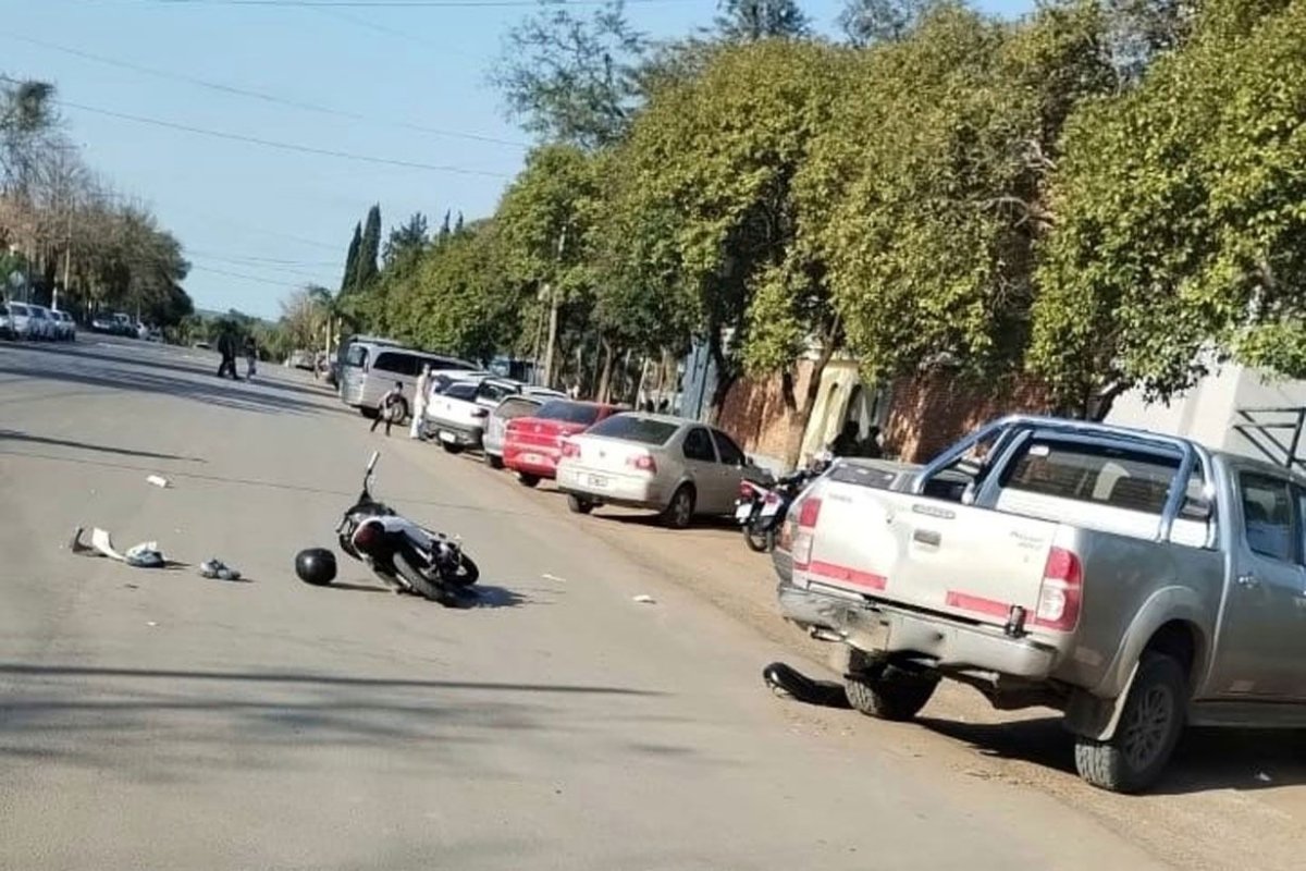Accidente en Boulevard Ferrari.