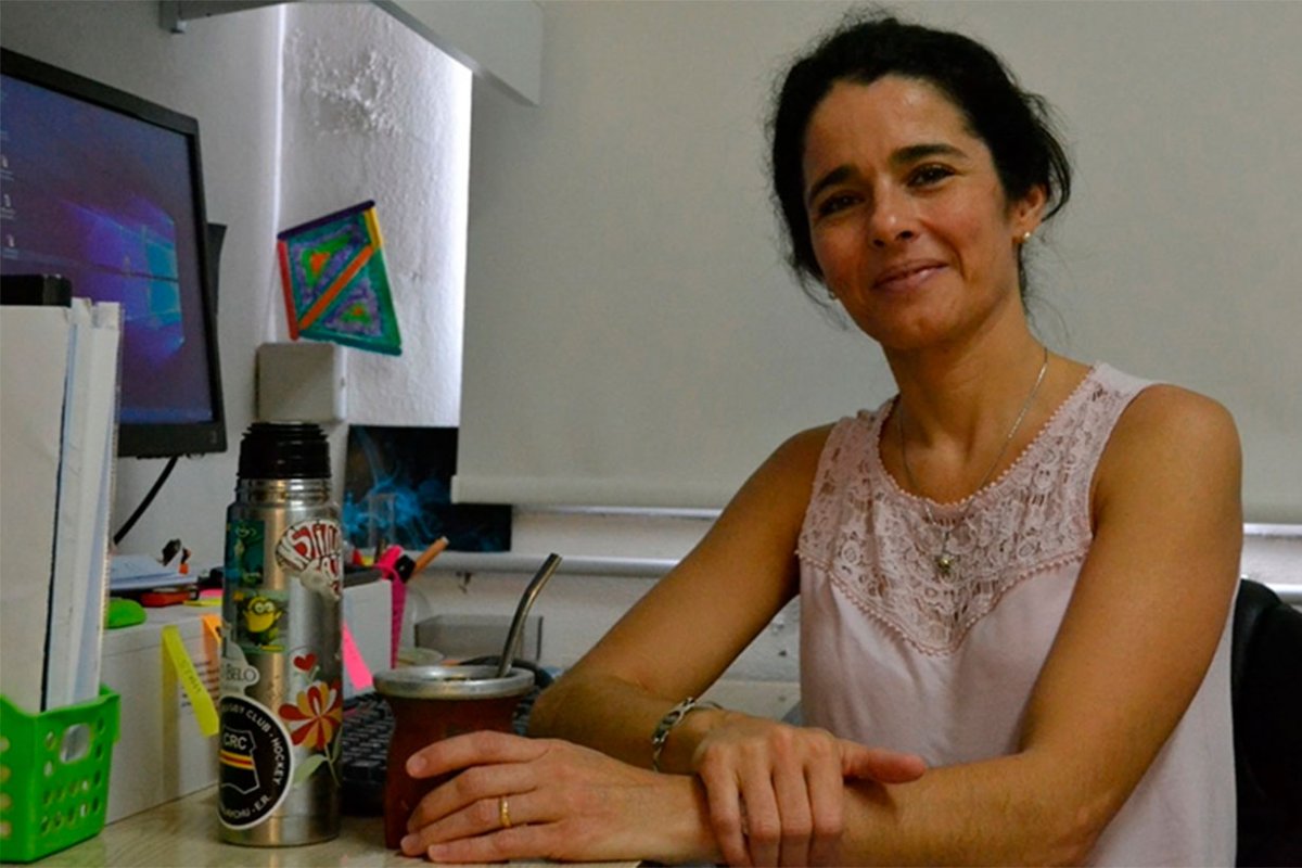 La doctora Tarabini (Foto UNER - 2019)