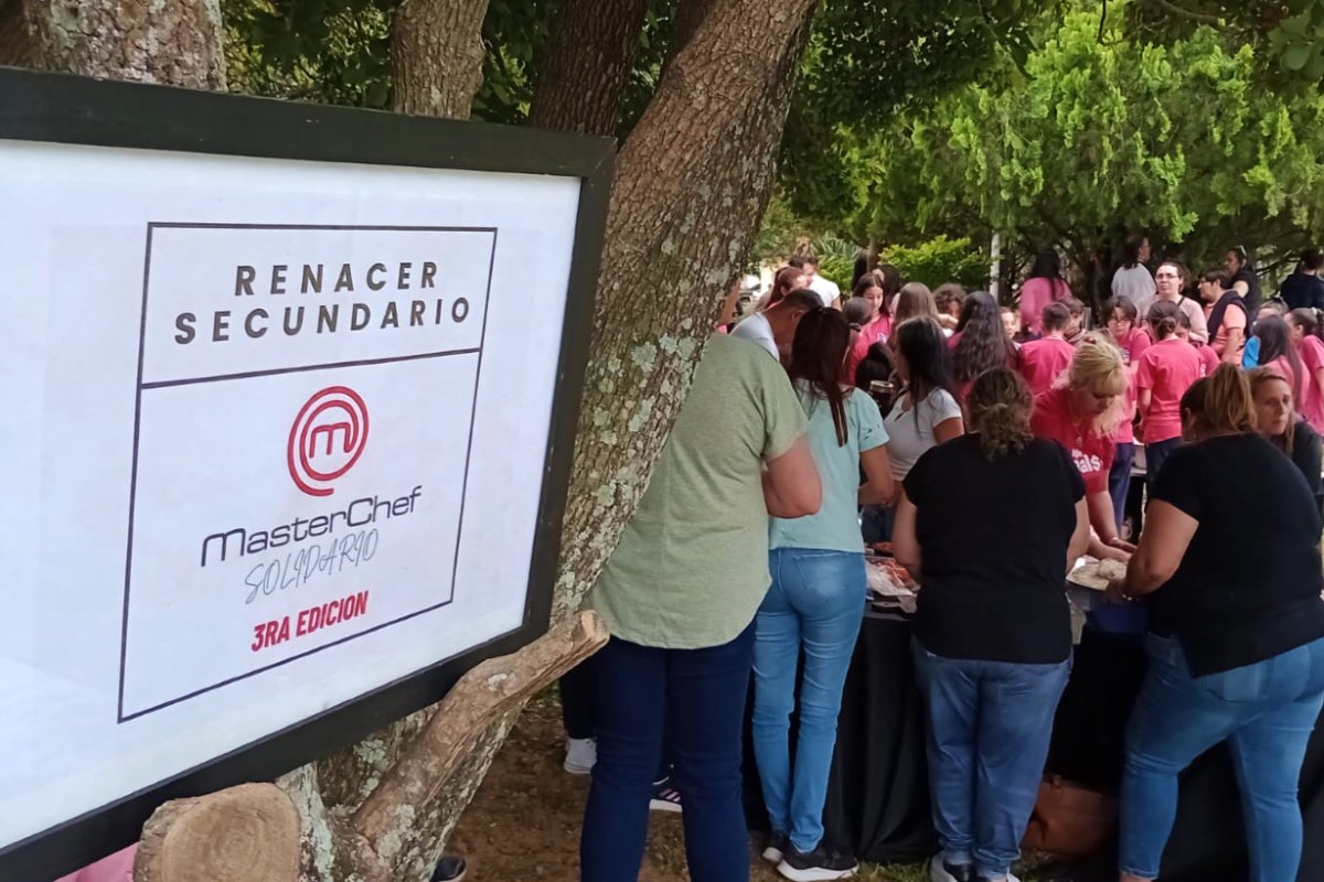 El Master Chef Solidario en escuela Renacer.