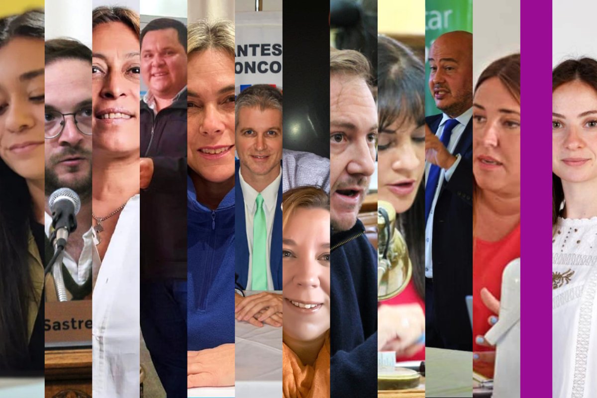 Los 13 que ocupar&aacute;n una banca en Concordia.