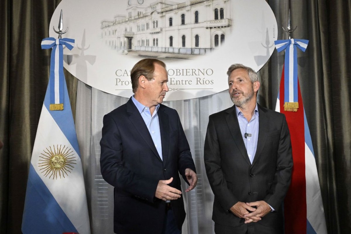 El ex y el actual gobernador de Entre R&iacute;os.