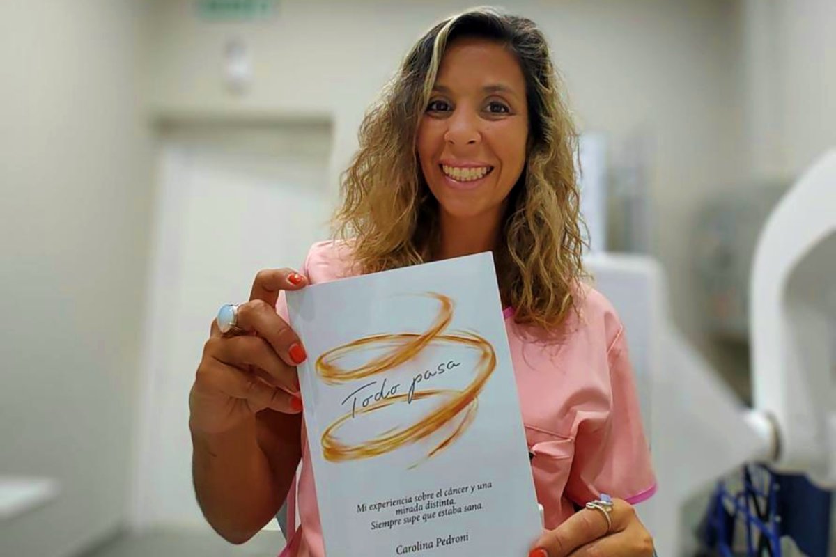 Carolina Pedroni, autora del libro Todo Pasa.