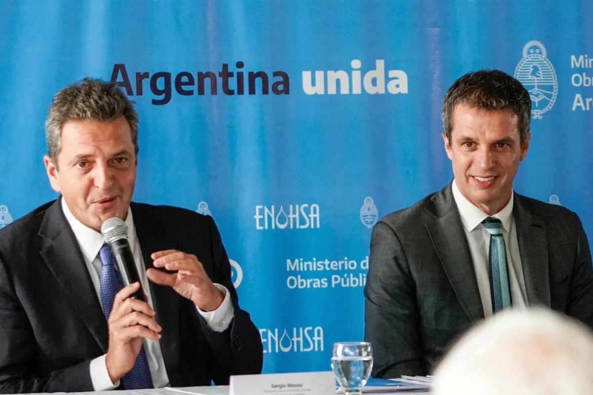 En tiempos de ENOHSA: Cresto con Massa.