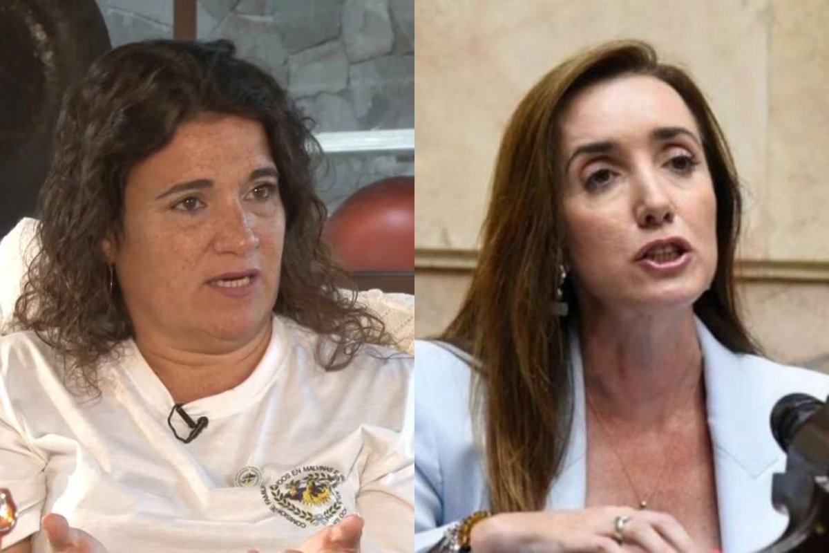 Mar&iacute;a Fernanda Araujo y Victoria Villarruel.