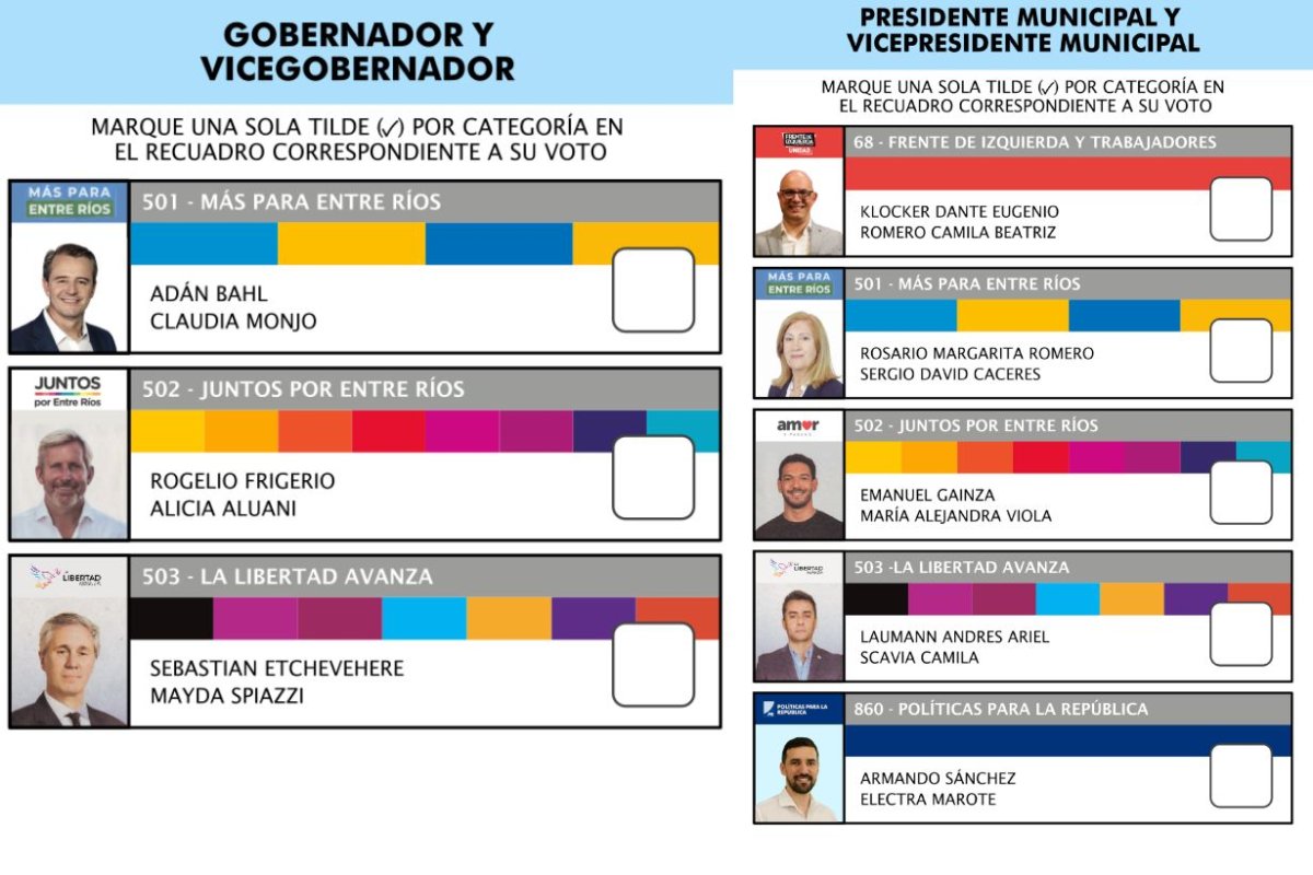 As&iacute; se ve la boleta que propone el PR.