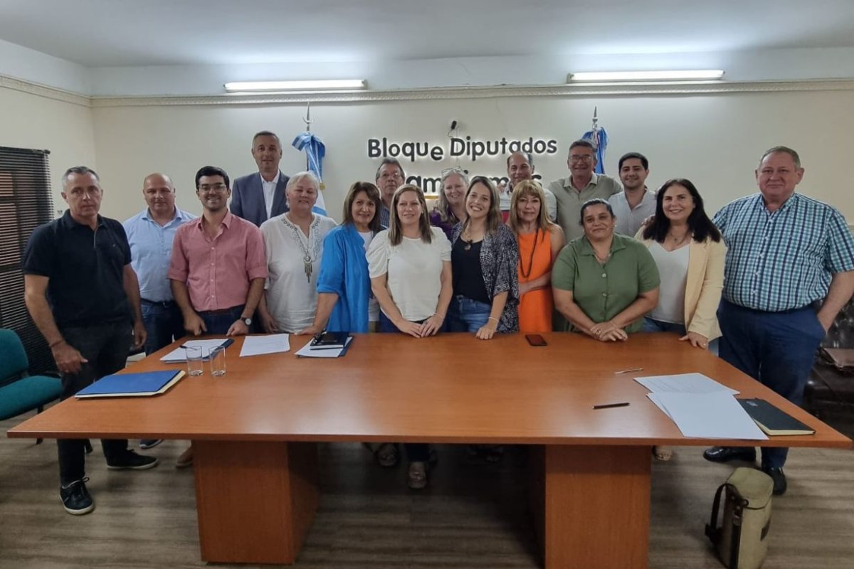 El nuevo bloque de Diputados de JxC.
