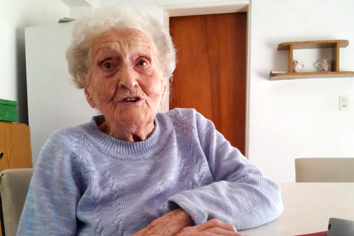 Nen&eacute; comparti&oacute; con los suyos su primeros 100 a&ntilde;os.
