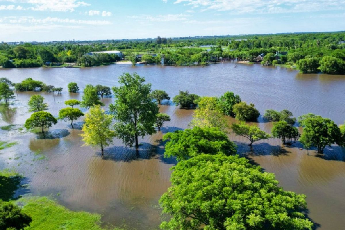 El r&iacute;o, desbordado (Mauricio R&iacute;os para R2820).