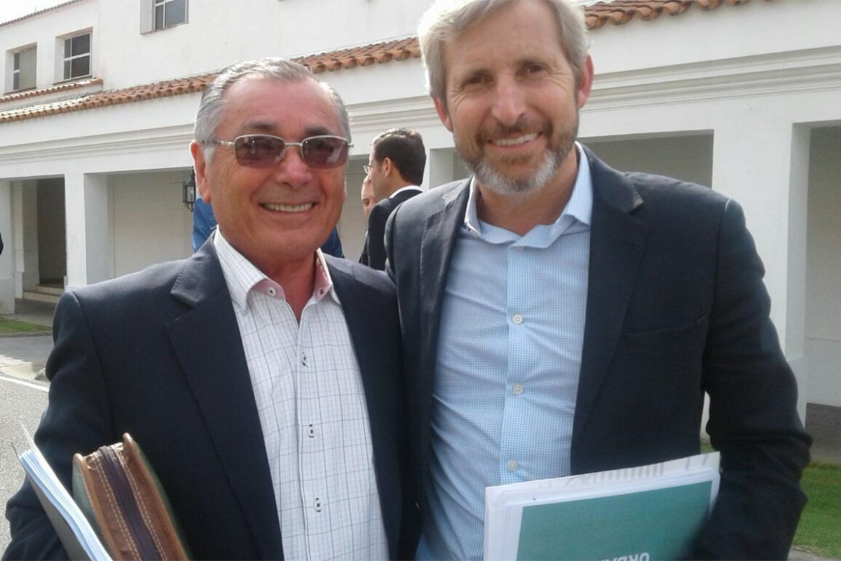 Carlos Cecco con Frigerio