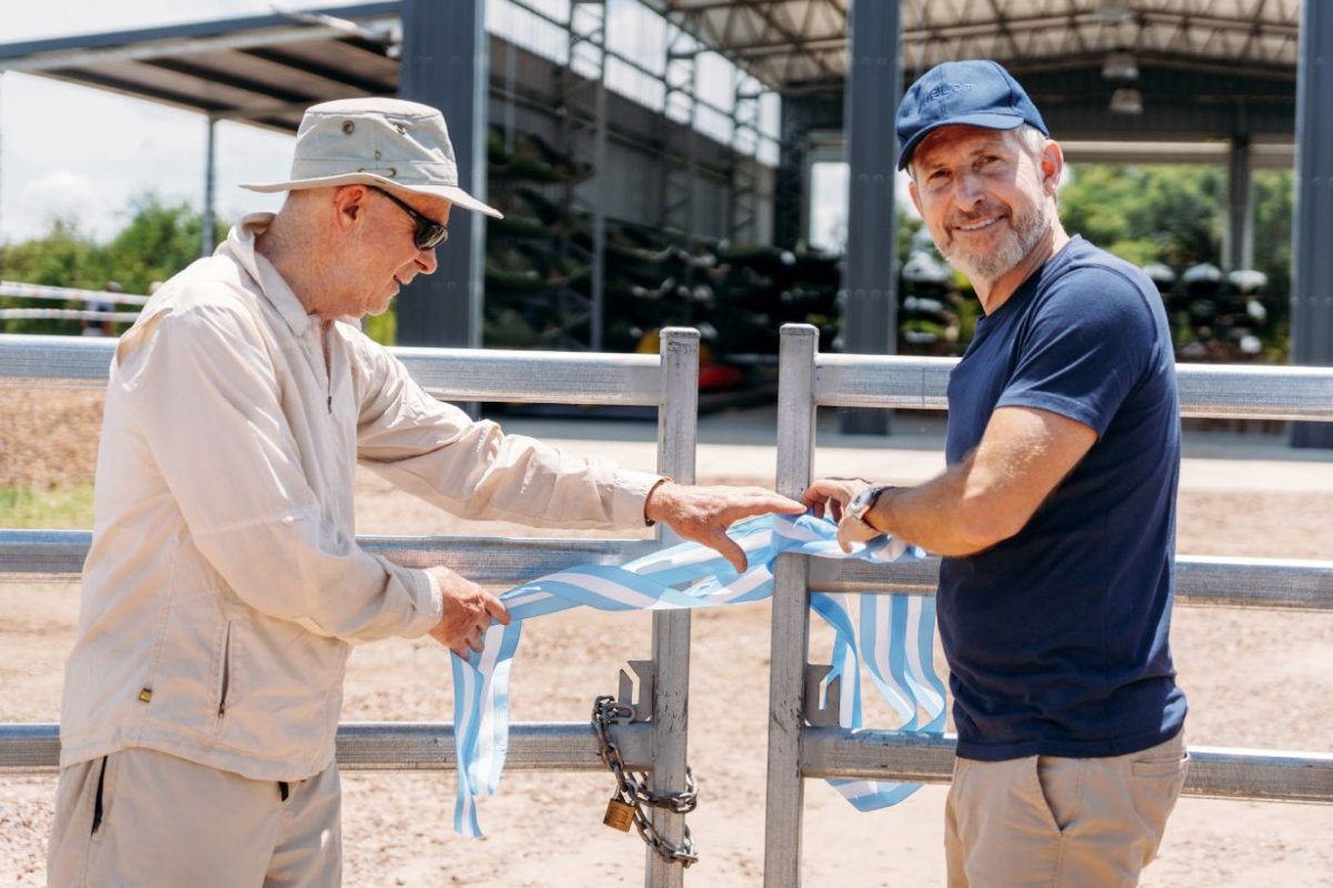 Rogelio Frigerio y Gilbert Butler.