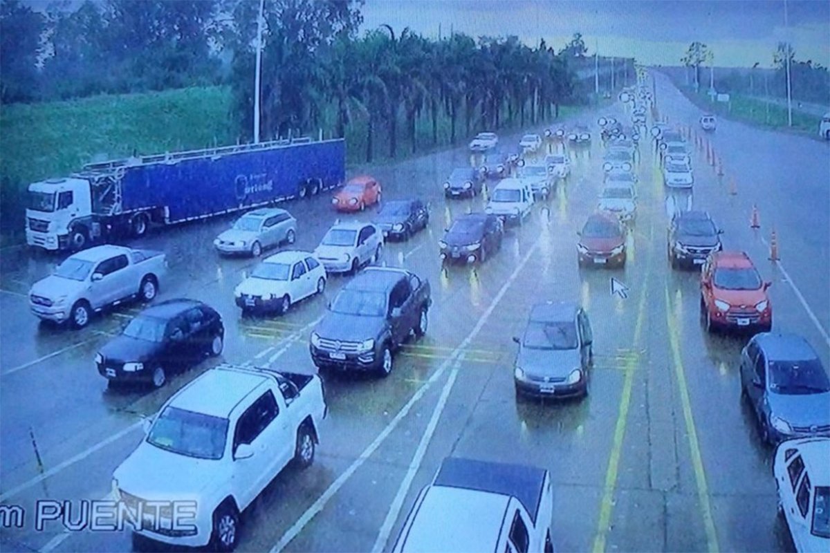 La imagen publicada por Caminos del R&iacute;o Uruguay