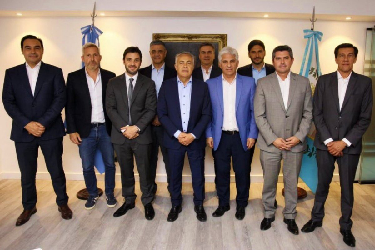 Gobernadores de Juntos por el Cambio.