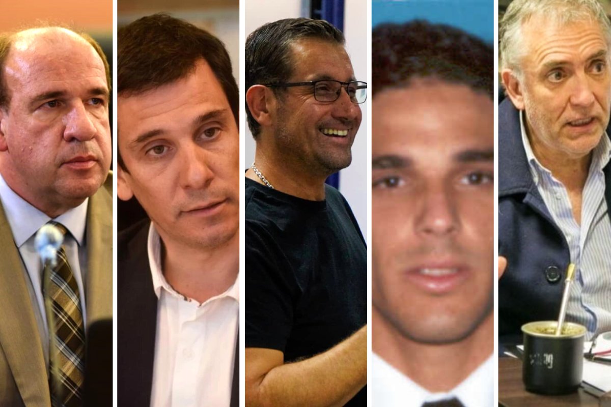Vitor, Kerr, Brupbacher, Aranguren y R.S.
