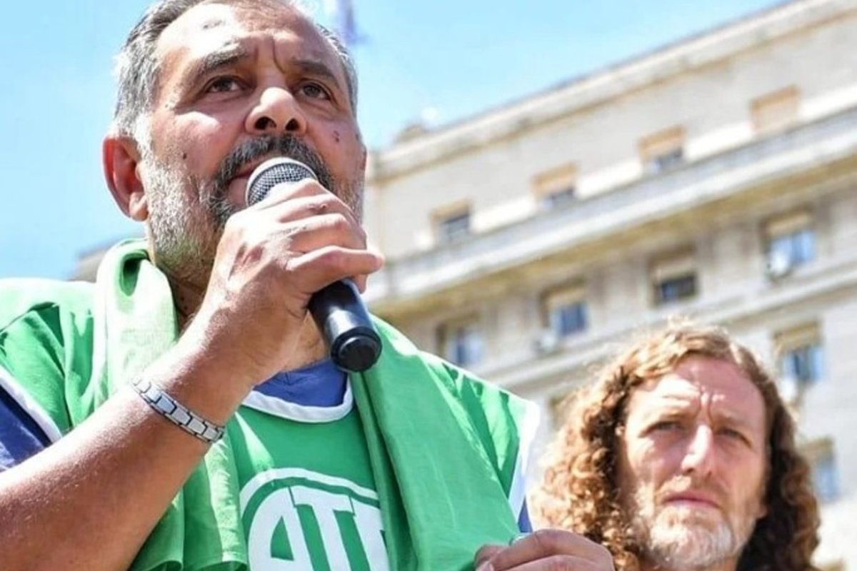 Oscar Muntes, secretario general de ATE